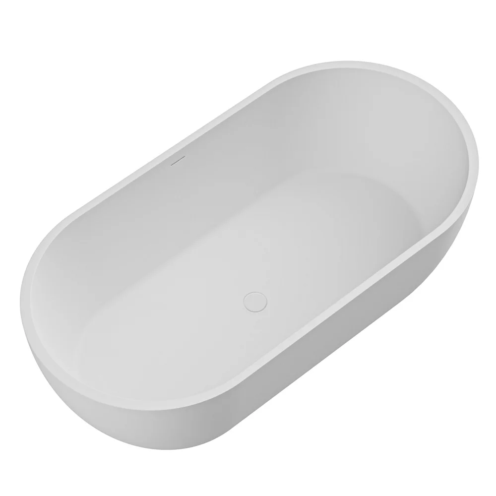 Приобрести cezares отдельностоящая ванна solid surface 160х80 см, белая czr-stylus-160-80-54-ssb