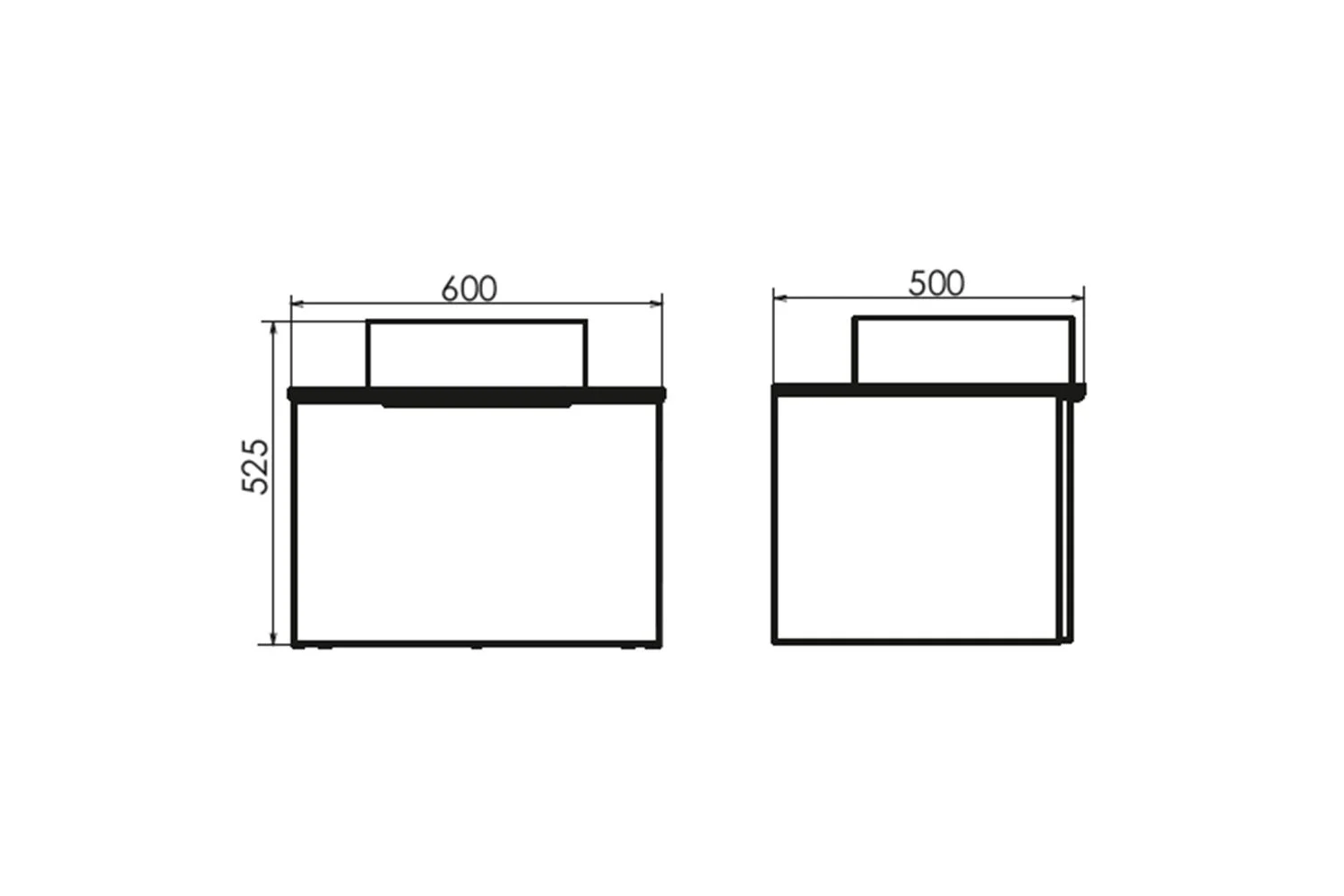 Приобрести сomforty тумба со столешницей и раковиной "портленд-60" дуб шоколадно-коричневый