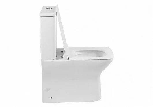 Приобрести aquanet унитаз компакт rimless cube-c cl-12248b