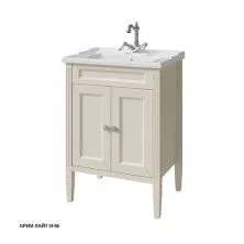 Caprigo Тумба с раковиной ALBION CONCEPT 60 см, белая