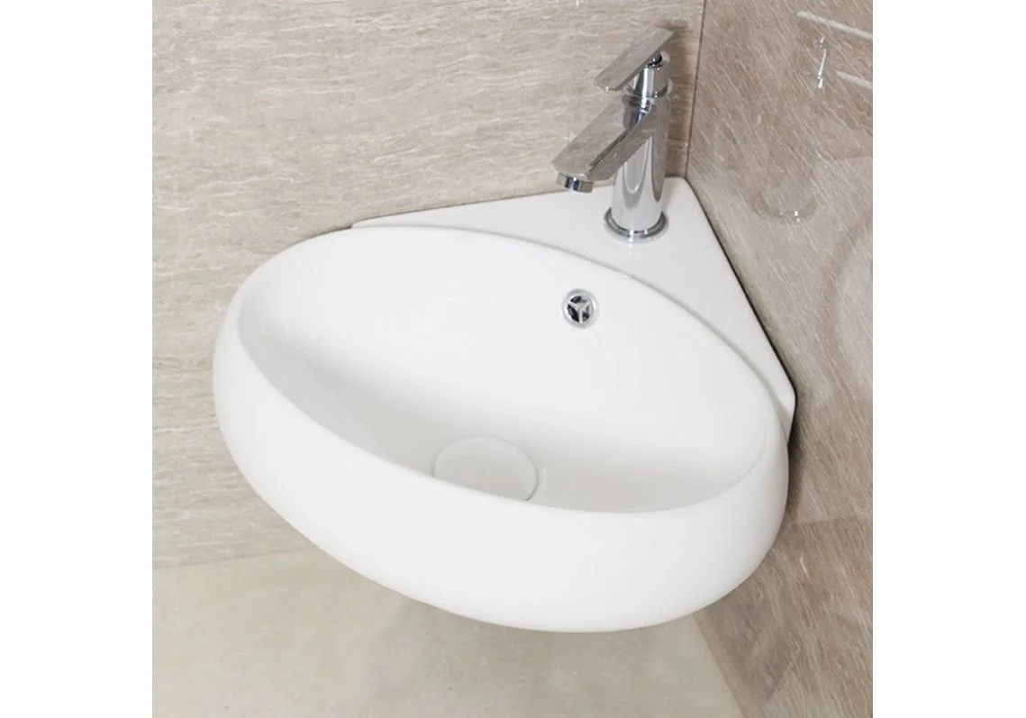 Приобрести раковина угловая ceramalux 35 см n 9359