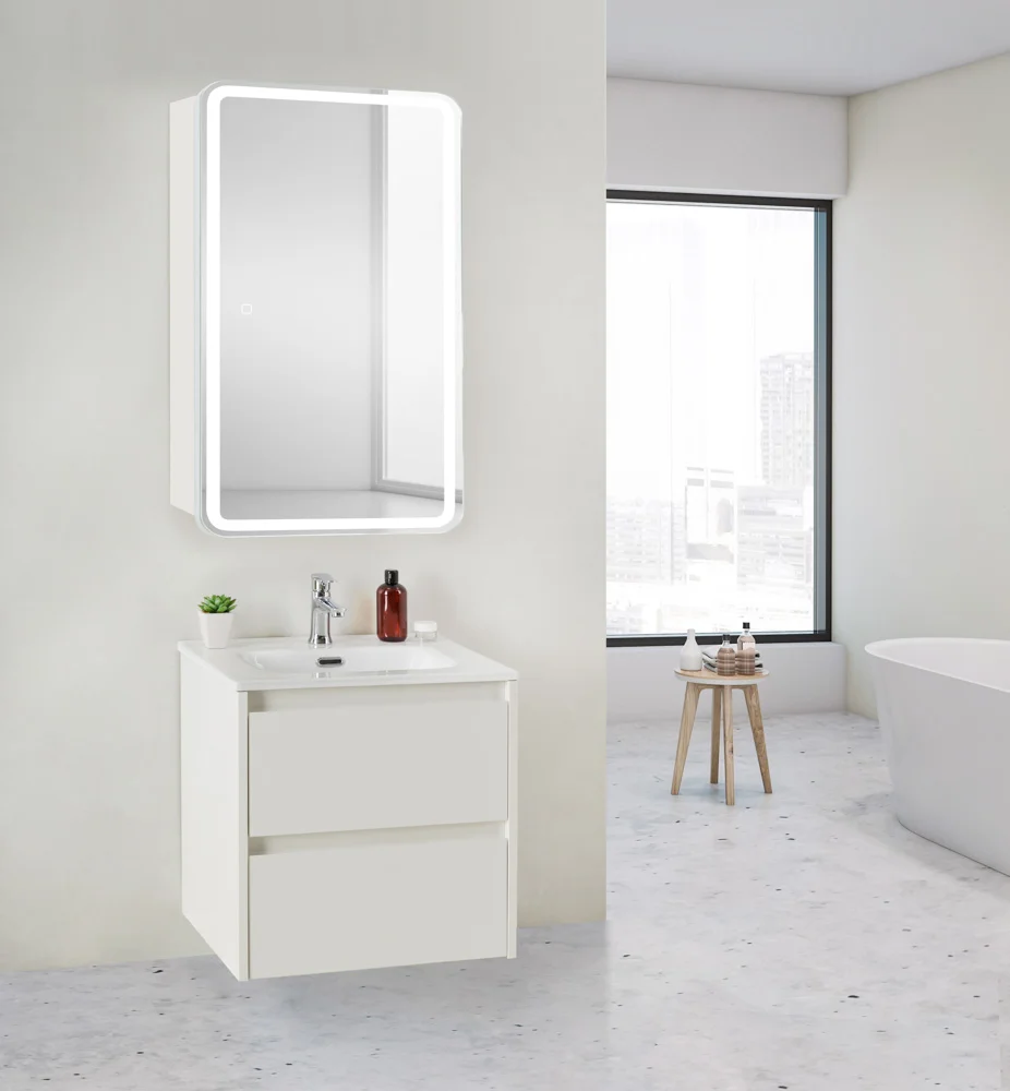 Приобрести belbagno зеркало-шкаф 50х80 см spc-mar-500/800-1a-led-tch