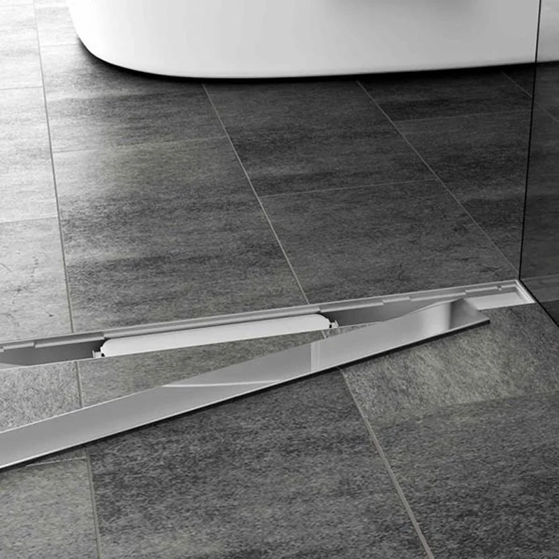 Приобрести душевой трап azario d40(боковой слив) с решеткой klasik 650 мм