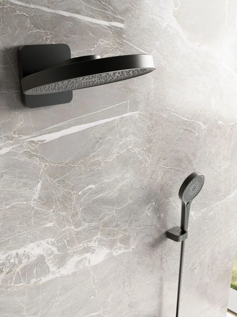 Приобрести vincea встраиваемая душевая система futura, черная матовая vsfw-2f12tmb