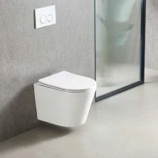 Vincea Унитаз подвесной Tornado Piatti, ультратонкое сиденье, микролифт, белый VT1-11T