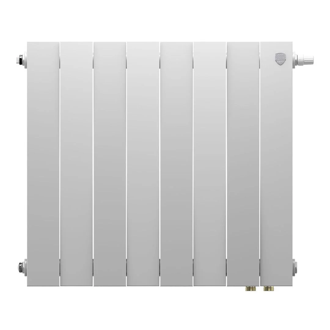 Приобрести royal thermo радиатор биметаллический pianoforte 500 /bianco traffico ( белый ) vdr80 - 8 секц.