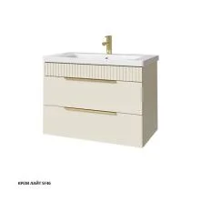 Caprigo Тумба с раковиной MONBAR 80 см, кремовая 36312 7