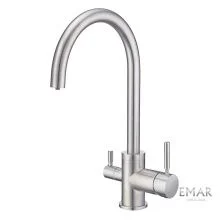 Emar Смеситель для кухни, ситин ЕС - 3007 сатин