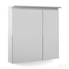 Briz Зеркало шкаф CITY 80х75 см, белое, ШДЗ 28-80