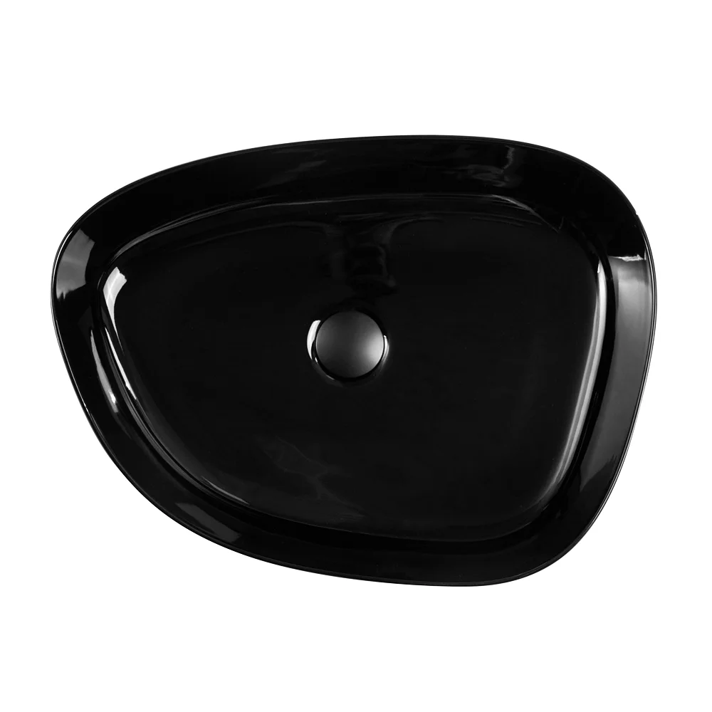 Приобрести belbagno накладная раковина 41х54 см, черная bb1435-nero