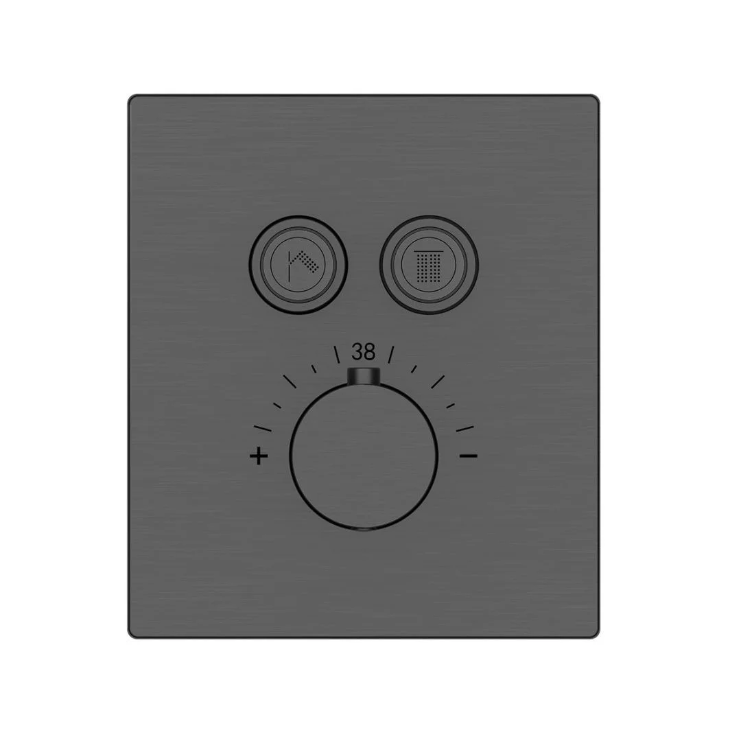 Приобрести vincea встраиваемая душевая система inspire, оружейная сталь vsfw-3i21t1gm