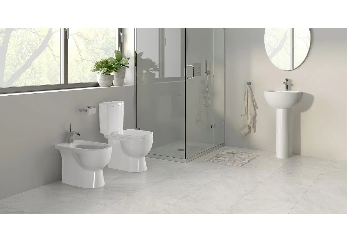 Приобрести напольный унитаз-компакт sanita luxe art luxe + сиденье с крышкой микролифт