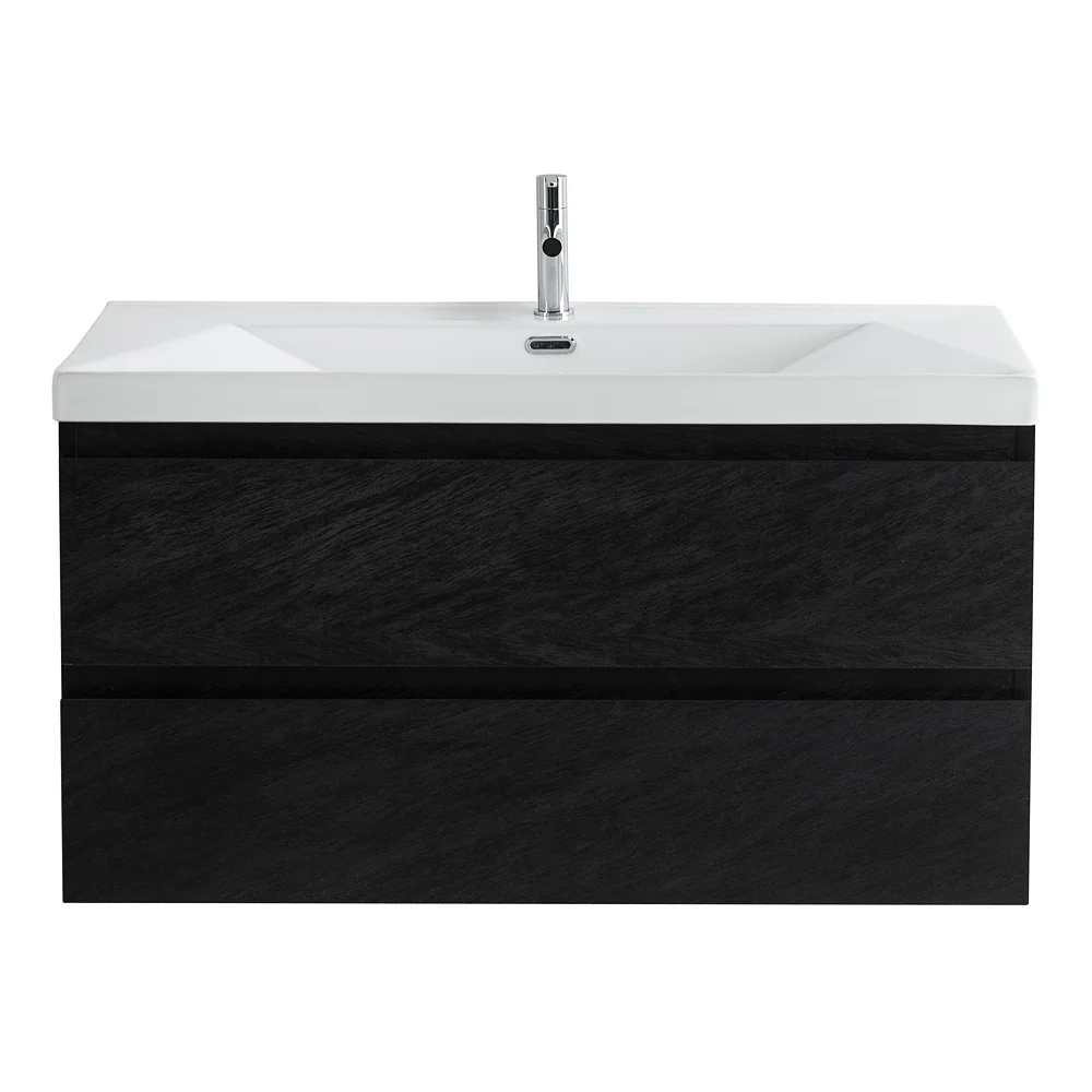 Приобрести cezares тумба подвесная с раковиной molveno 90 см nero, черная molveno-90-2c-so-nc