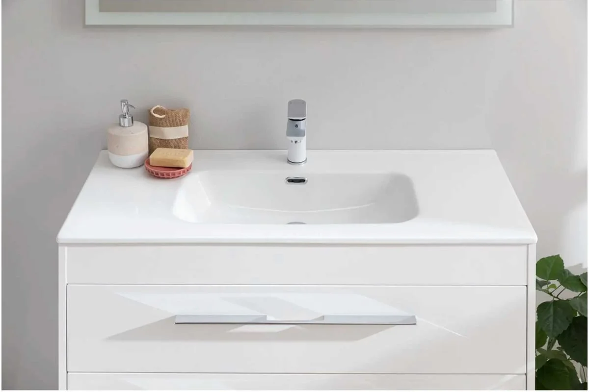 Приобрести aquanet раковина flat 70х46 см, белая