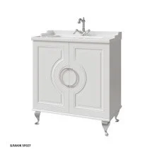 Caprigo Тумба с раковиной напольная Valletta 80 см, белая 35312-SF027