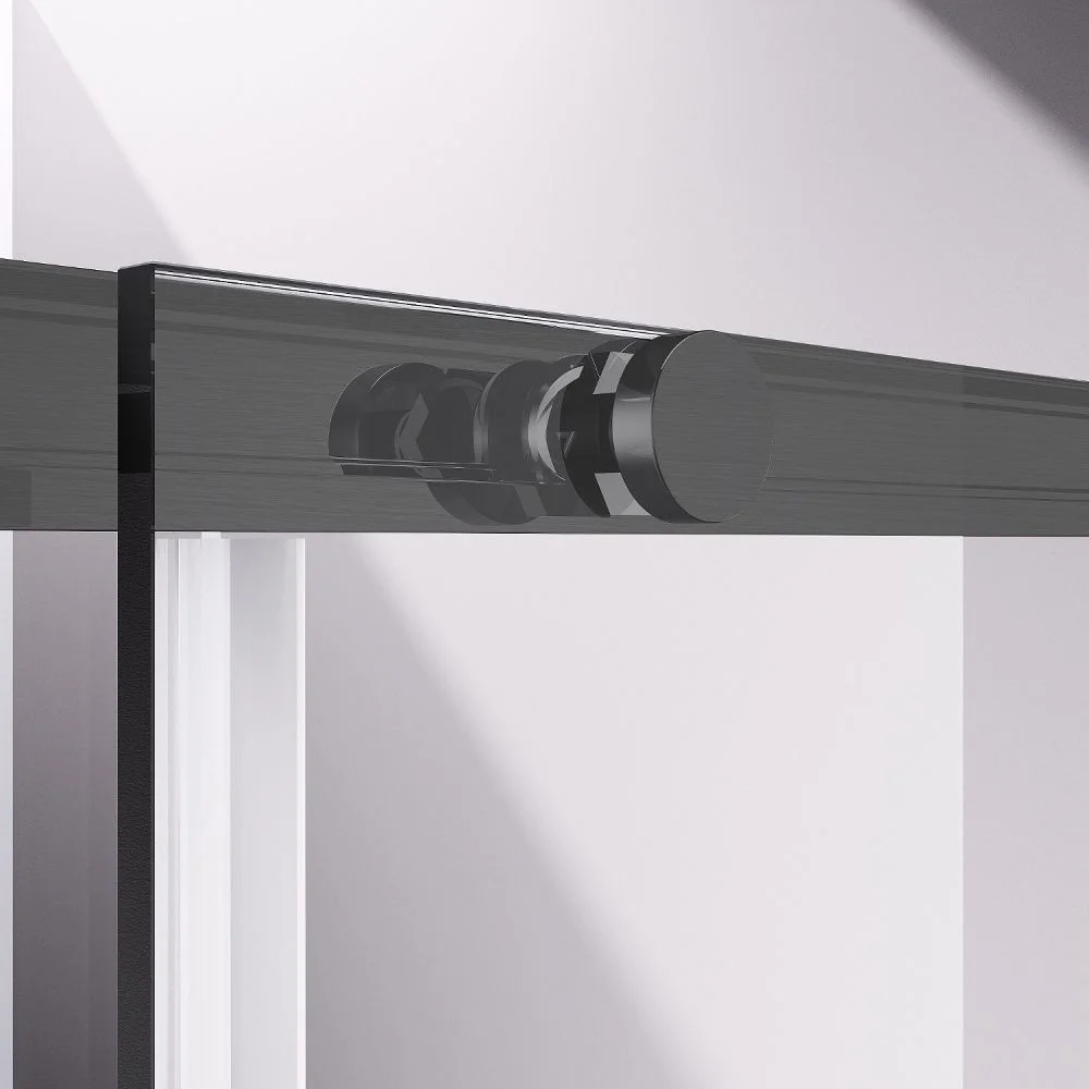 Приобрести vincea душевое ограждение slim-n 90х110 см, прозрачное, оружейная сталь vsr-4sn9011clgm