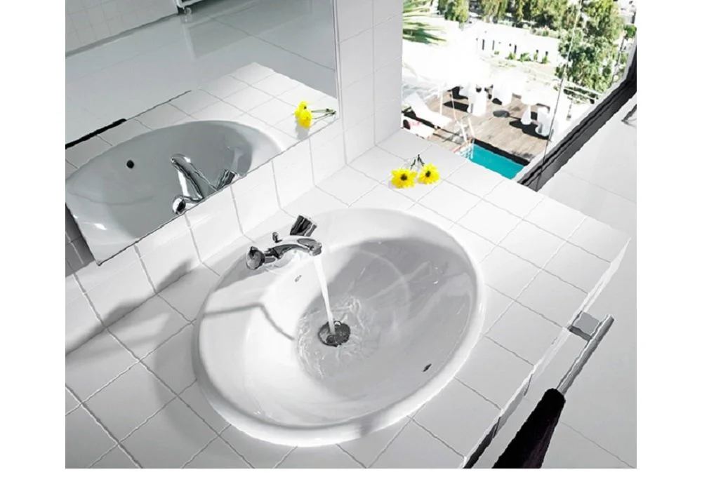 Приобрести раковина врезная на столешницу roca java 56 см 7.3278.6.300.0