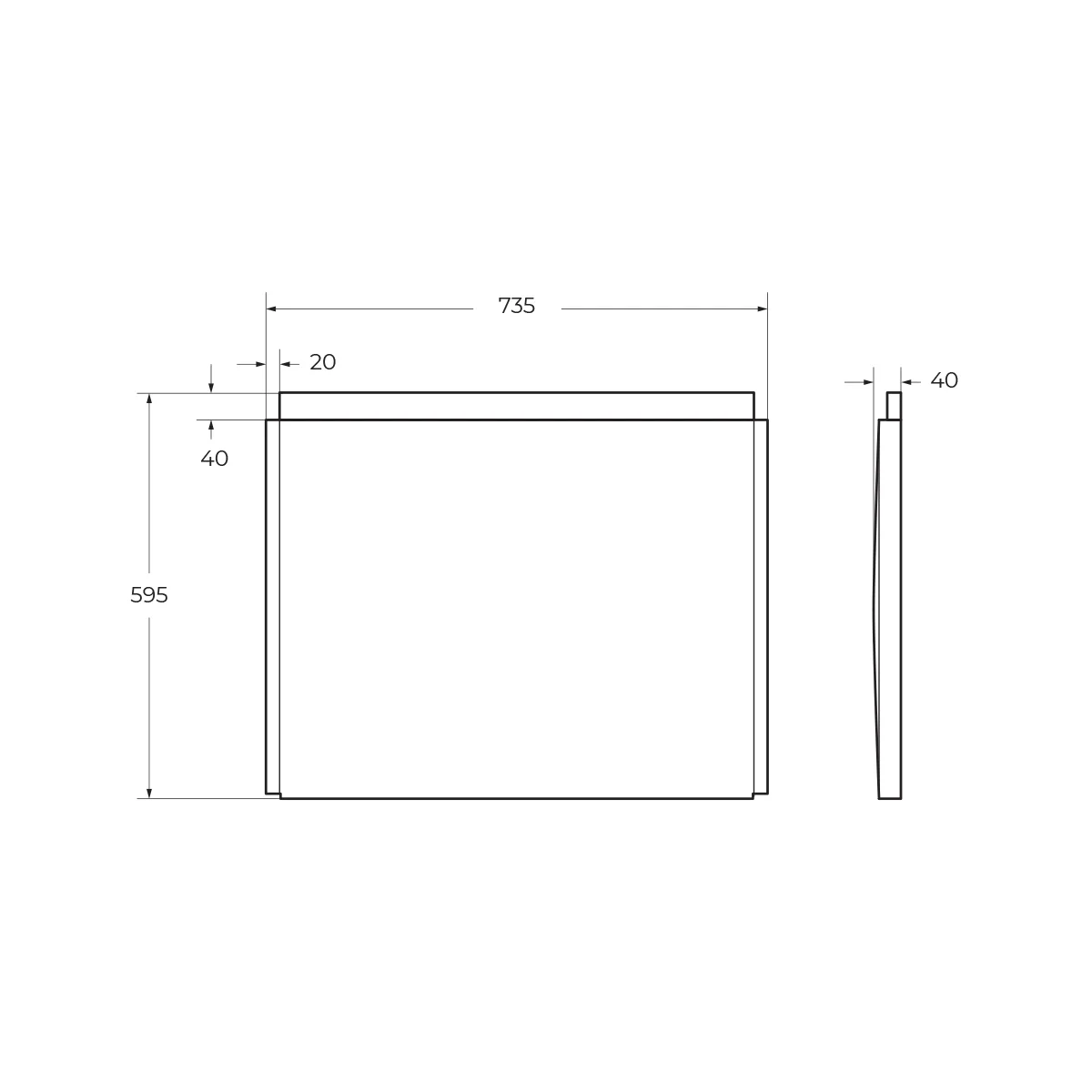 Приобрести cezares торцевая панель для акриловой ванны 75 см с крепежом emp-f-75-sp-w37