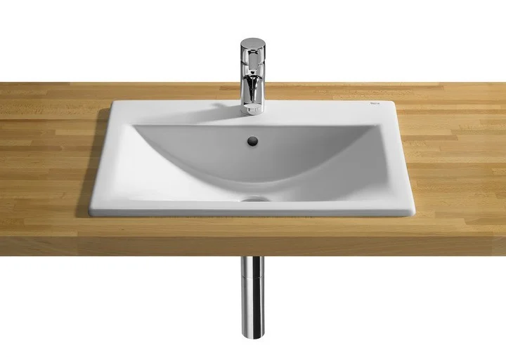 Приобрести раковина врезная на столешницу roca diverta 55 см 7.3271.1.600.y