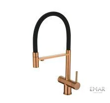 Emar Смеситель для кухни, медь ЕС - 7024 PVD Coppery