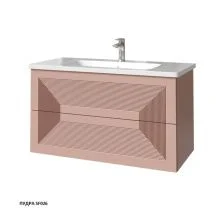 Caprigo Тумба с раковиной MODO Quarta 100 см, пудра