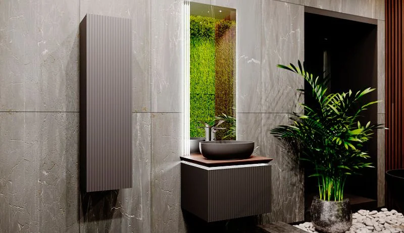 Приобрести jorno зеркало strong 80 см, с подсветкой, датчик движения, белое