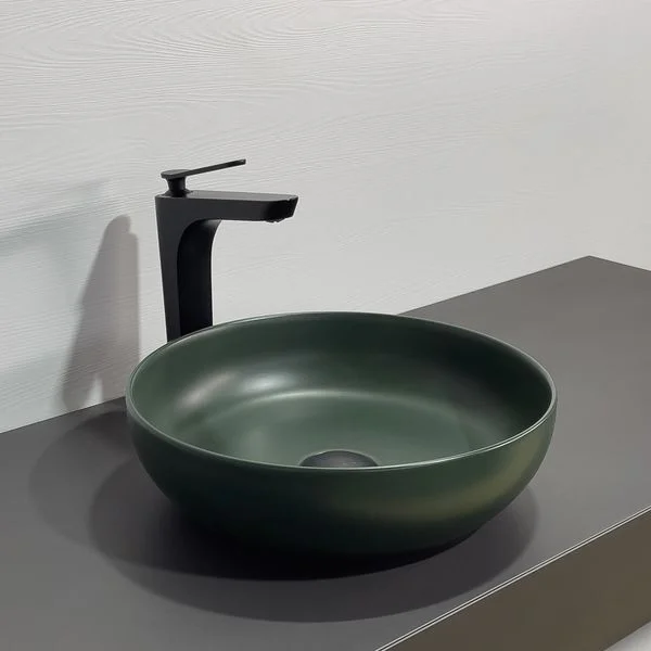 Приобрести comforty раковина 113mdg 36х38 см, темно-зеленая матовая