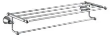 CEZARES Полка для полотенец LIBERTY 65 см, хром CZR-F-8980