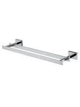 Полотенцедержатель двойной WONZON & WOGHAND FLAT, Хром (WW-9711-45CM)