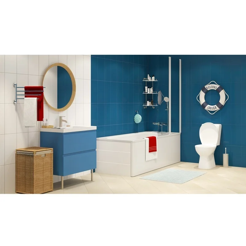 Приобрести ванна стальная виз marion 160х70 см, белый ирис m-61903