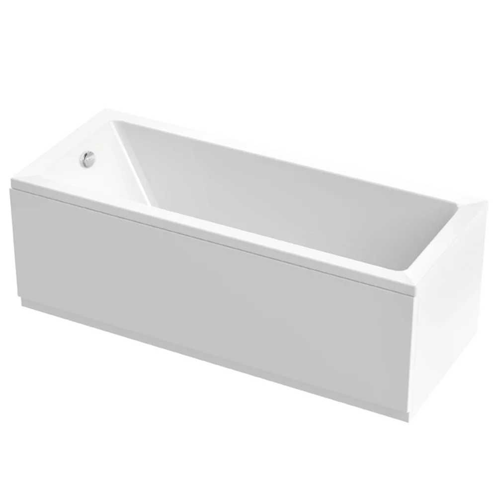 Приобрести cezares акриловая ванна plane solo 180х80 см, белая plane solo-180-80-48-w37