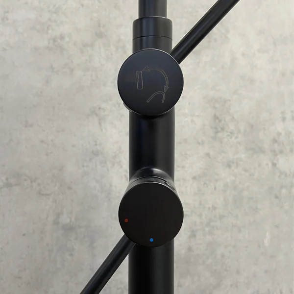 Приобрести comforty смеситель напольный, fe018m-cmt, черный матовый