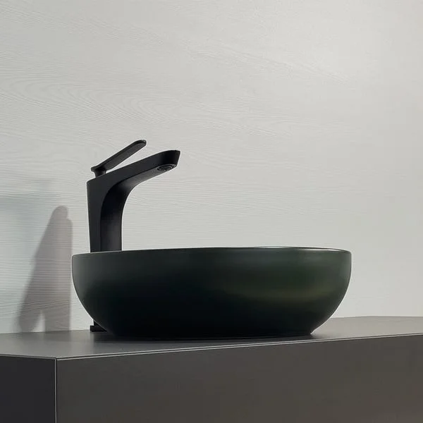 Приобрести comforty раковина 113mdg 36х38 см, темно-зеленая матовая