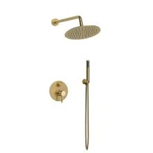 Vincea Встраиваемая душевая система Desire, брашированное золото VSFW-1D1BG