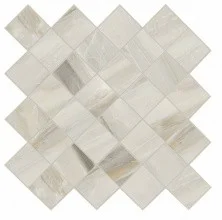 Мозаика Coliseumgres Firenze Bianco Mosaico 27x27см, белая