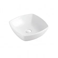 Раковина накладная Azario 430*430*135 мм, белая