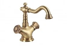 Смеситель для раковины Bronze de Luxe Royal 10218/1, бронза