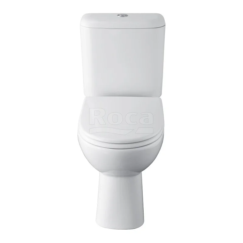 Приобрести унитаз-компакт roca access, горизонтальный выпуск, c сиденьем микролифт