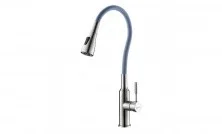 LEMARK Смеситель для кухни Expert, с гибким изливом, серый LM5082S-Gray