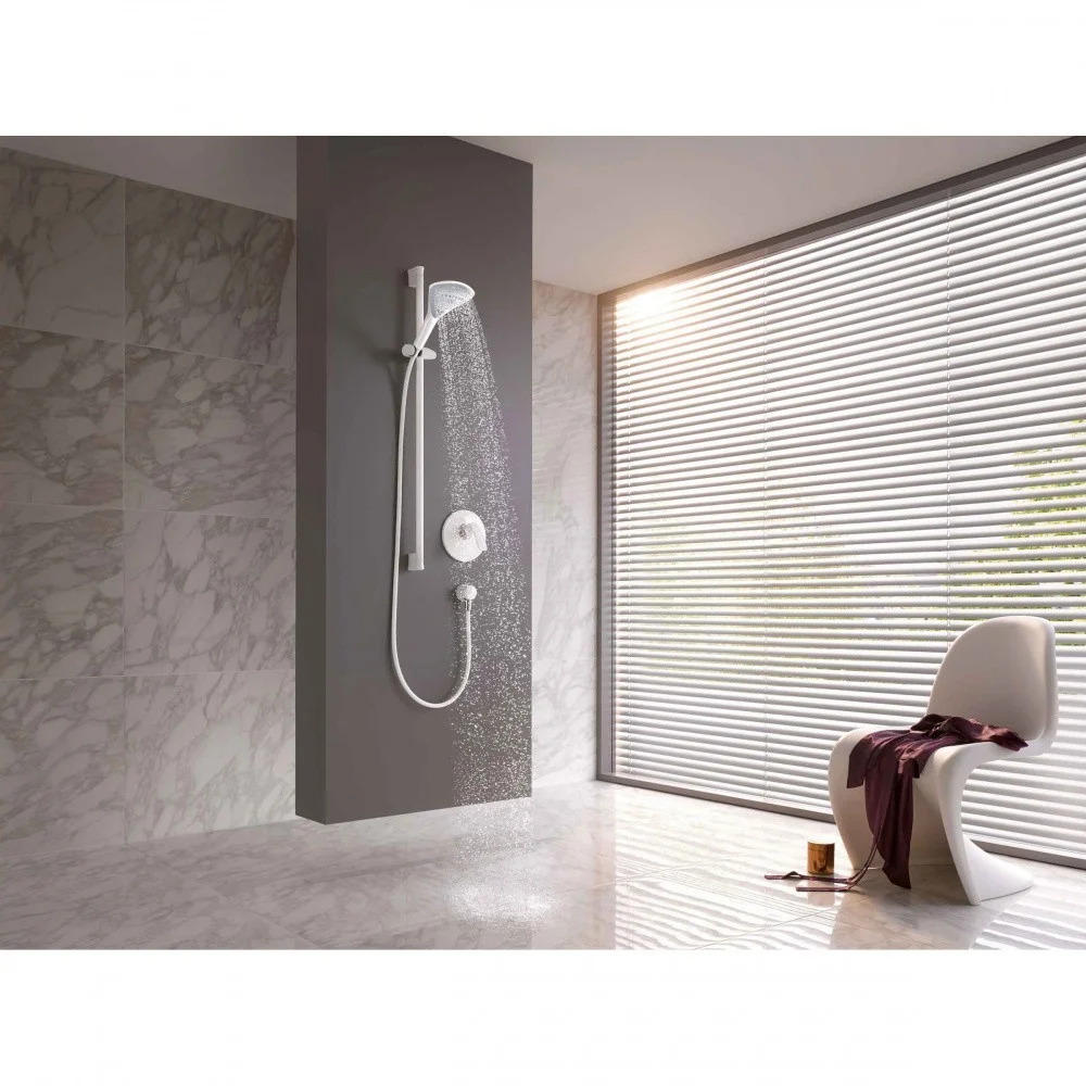 Приобрести kludi душевой гарнитур fizz, 915 мм, белый 6774091-00