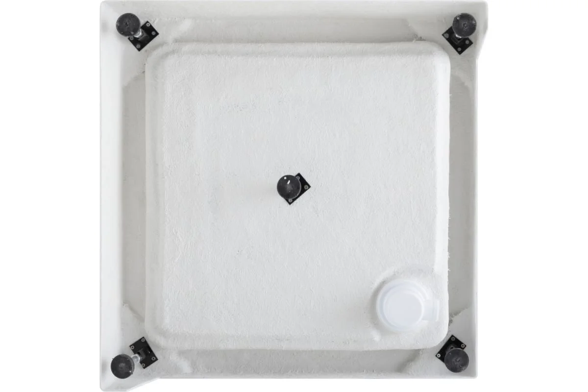 Приобрести aquanet душевой поддон gl180 90x90 см, белый