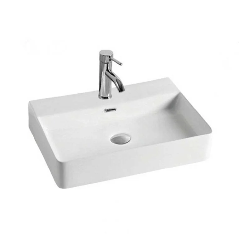 Приобрести vincea раковина накладная 60х42 см, белая vbs-303