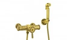 LEMARK Смеситель Jasmine с гигиеническим душем, бронза LM6618B