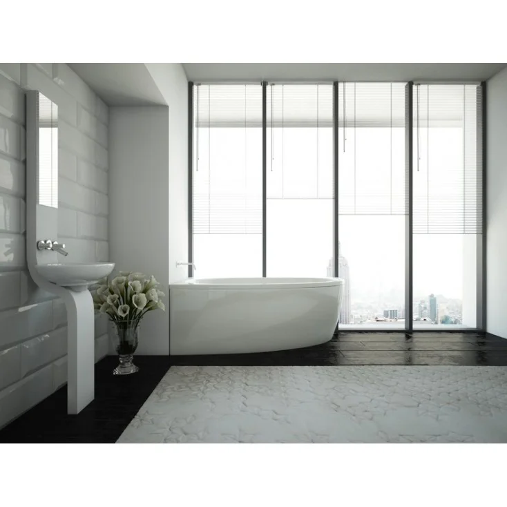 Приобрести ванна акриловая azario kapris, асимметричная 170*90 см левая av.0062170