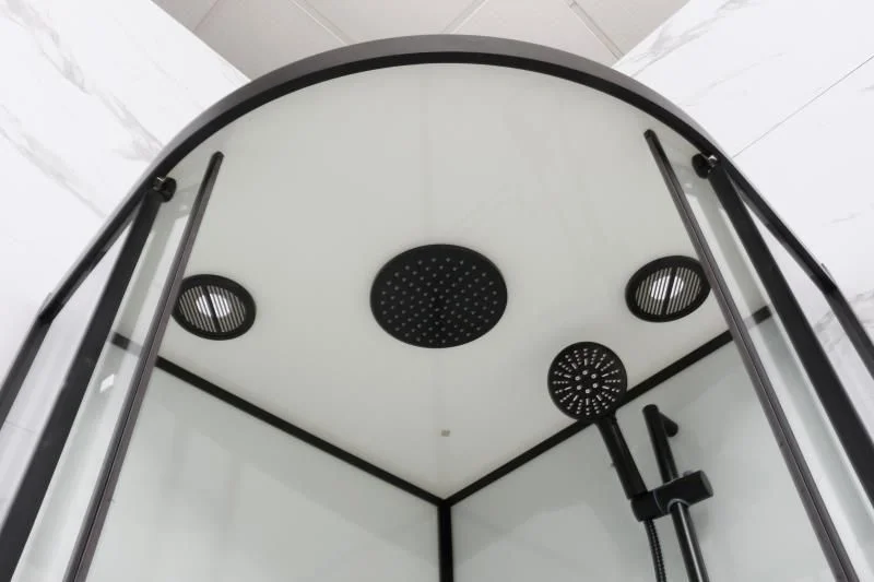 Приобрести frank душевая кабина f420 black, угловая
