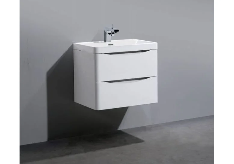 Приобрести тумба подвесная с раковиной belbagno ancona-n-600-2c-so-bl 60 см, белый