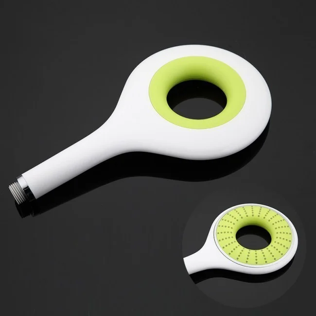 Приобрести gappo душевая лейка g09, белый/салатовый 92553