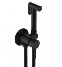 CEZARES Смеситель с гигиеническим душем CZR-SET-DA1-ID2-FMM120-NOP, черный матовый