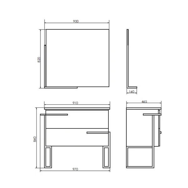 Приобрести сomforty тумба с раковиной "дюссельдорф-90", дуб дымчатый