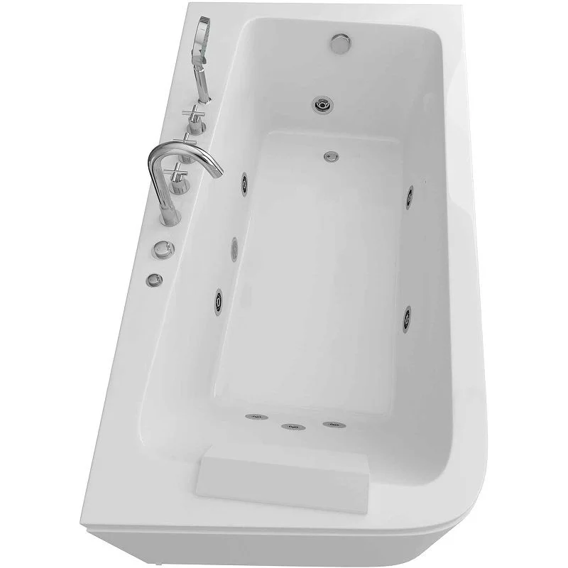 Приобрести grossman гидромассажная ванна 170х95 см, белая gr-17095-1r